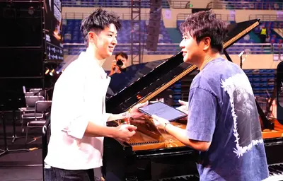 林亭翰32歲生日前夕驚喜合體國際鋼琴大師郎朗，首任「音樂總監」兼扛錄音工程深度合作。